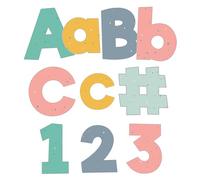Carson Dellosa We Belong - Confezione da 219 lettere da 10,2 cm, per bacheche, bacheche maculate, lettere, numeri, simboli e punteggiatura per bacheca, bacheca in sughero, feste, decorazioni da parete