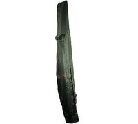 CARSON - Fodero Mincio Heron Porta Canne da Pesca con Tasca da 130 o 150 cm, Contiene 3-4 Canne Bolognesi, Tasca Esterna Porta Picchetti e Accessori, Materiale 100% Polyestere, Colore Verde - F0900400