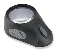 Carson LumiLoupe Ultra Lente d’Ingrandimento 5x con Luce LED Integrata, Design Compatto e Portatile (LL-88)