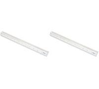 Carson MagniRule lente d’ingrandimento 1,5x a barra 1.5x con righello da 30 cm (Confezione da 2)