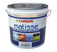 Carson Matisse 2500ML SMALTO ACRILICO ALL'ACQUA bianco lucido satinato HCCP
