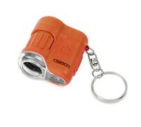 Microscopio Carson MICROMINI 20X Arancione Argento LED 20x Portatile