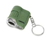 Microscopio Carson MICROMINI 20X Verde Argento 20x LED Portatile