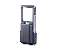 Carson MiniBrite Lente d’ingrandimento tascabile 3x con luce LED integrata e custodia scorrevole (PO-25)