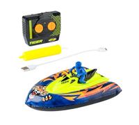 Carson Nano Wave Tiger 2.4G - motoscafo radiocomandato, barca RC, giocattolo radiocomandato per bambini e adulti, inclusi radiocomando e sistema di controllo.
