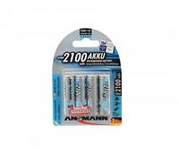 ANS MAXE 4XAA - Batteria NiMh maxE, AA (stilo), 2100°mAh, confezione da 4 pezzi