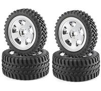 Carson - Set di Pneumatici con Cerchioni, Scala 1:10, per modellino all Terrain