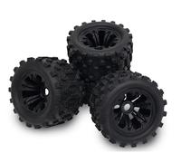 CARSON Set Di Ruote 1:8 (4) Nero KOD / 500900171