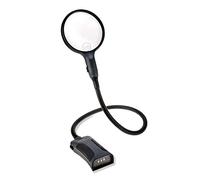 Carson Sm-22, Lupa Flexible Unisex Adult, Negro (Black), 2.5x