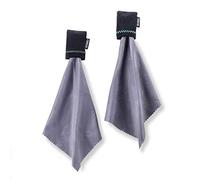 Carson Stuff-It Go Panno in Microfibra per Pulizia Lenti - 2 Pezzi, Nero (SN-10AM)