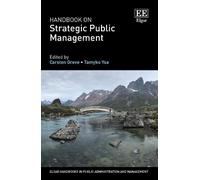 Carsten Greve Handbook on Strategic Public Management (Copertina rigida)