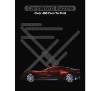 CarsWord Puzzle: Word Search Puzzle Book With Over 400 Words | Gift For Car Lovers