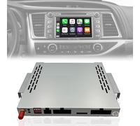 CarSyncTech CarPlay Android Auto Wireless/Wired Compatibile con Toyota Highlander 2014-2019 Audio ad alta definizione ad alta risoluzione. Mirroring del telefono. Compatibile con unità principali