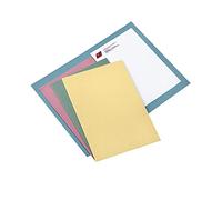 CART. GARDA 100 cartelline semplici giallo s/stampa 145gr