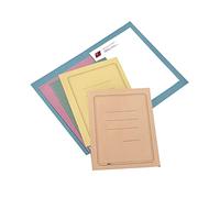 CART. GARDA 100 cartelline semplici rosa c/stampa 145gr