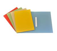 CART. GARDA 50 cartelline semplici c/pressino rosso 25x34 200gr manilla