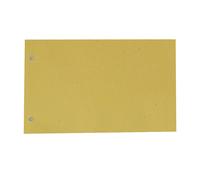 CART. GARDA - CG0800MLXXXAL04 - Separatori - cartoncino Manilla 200 gr - 12,5x23 cm - giallo - Cartotecnica del Garda - conf. 200 pezzi - 56608 - Conf. da 1 Pz. - CG0800MLXXXAL04