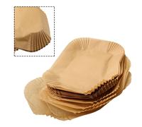 Carta 50/100pcs Carta Vassoio Silicone Olio Carta Piastra Monouso Carta Fodere