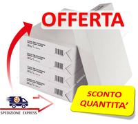Carta A4 80 gr Bianca - Stampante Fotocopie → 1 / 2 / 5 / 10 risma da 500 fogli