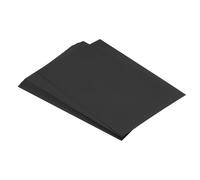 Carta A4 colorata per stampa 75 fogli 21x29,7cm per origami nera