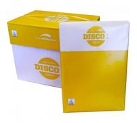 CARTA A4 DISCO 1+ x FOTOCOPIE/STAMPANTI 21x29,7 80gr (conf. 5 Risme x 500 fogli