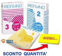 Carta Copy 2 - A4 - 80 gr - bianco - Fabriano - conf. 500 fogli
