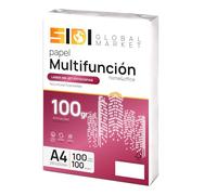 Carta A4, fogli da 100 g, stampante, formato DIN A4, per uso scolastico, lavorativo o personale, fotocopiatrice e multiuso, SIDI (100'