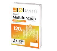 Carta A4, fogli da 120 g, stampante, formato DIN A4, confezione per uso scolastico, lavorativo o personale, fotocopiatrice e multiuso, SIDI (100 h)