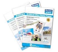 CARTA A4 FOTOGRAFICA ARTISTICA LUCIDA- EFFETTO ARTISTICO 230gr A4 - EFFETTO TESSUTO PANNO - 20 FOGLI NEW