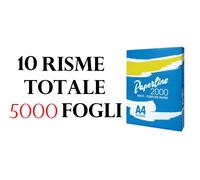 Carta A4 Paperline 2000 - 75 g/m² conf. 10 risme 5000 fogli