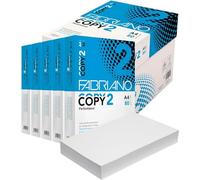 Carta A4 per Stampante Fabriano Copy 2 Amore Animale - 5 Risme da 500 Fogli - 2500 Totali, Carta da 80 gr Per Ufficio, Fotocopie, Multiuso (5 Risme)