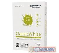 CARTA A4 RICICLATA 5X500FG 80GR PER FOTOCOPIE