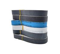 Carta abrasiva a nastro, 5 pezzi 25x762 mm Nastro abrasivo for smerigliatura di metalli 1"x30" in carborundum 762 da utilizzare for affilare coltelli P60-2500(5Pcs Grit 180)