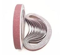 Carta abrasiva a nastro, 5 pezzi/set 330 * 30 mm Nastri abrasivi 40-800 grane vetrata for lucidatura di legno e metalli morbidi for levigatrice a Utensile abrasivo(Grits 240)