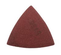 Carta abrasiva da 3-1/8 pollici vetrata triangolare con gancio e anello 80 mm Triangolo adatto for cuscinetto multiutensile oscillante Grana per vernici per auto, legno(120)