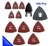 Carta Abrasiva Set Oscillante Multitool Porter Cavo Rockwell X2 Dremel Bosch