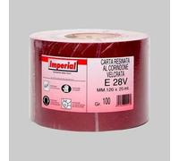 CARTA ABRASIVA VELCRATA E 28V Grana 150 rotolo mm 120x25 mt(Mt.25)