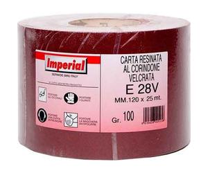 Carta Abrasiva Velcrata e 28V Grana Rotolo Mm 120 x 25 m Lineari 5782802