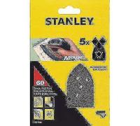 CARTA ABRASIVA VELCRATA MOUSE BED STANLEY GRANA 180 STA31014-XJ CF=PZ 5 CF 5