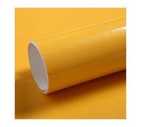 Carta adesiva, Oil-Proof Self-Adhesive Film for Kitchen Bathroom Furniture Multicolor Multiple Sizes(Yellow,60cm x 1m)