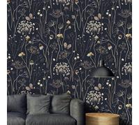 Carta Adesiva per Mobili Farfalla Gialla Nera Tappeto murale autocollante PVC Impermeabile per Soggiorno Camera Bagno Cucina Carta da Parati Adesiva Muro 40x120 cm/ 1 rotolo