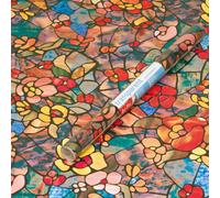 d-c-fix Pellicola adesiva per vetri finestre privacy autoadesivo Venetian Garden oscurante opaca decorative impermeabile per cucina, casa, ufficio, bagno, doccia carta 45 x 200 cm