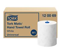Carta assorbente per le mani Tork Matic Bianco 150 m