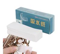 Carta assorbente per sassofono da 100 pezzi, 100 fogli di carta per pulizia per sassofono - Tampone di carta anti-appiccicoso per sax Carta per la pulizia di strumenti a fiato - Pratici strumenti per