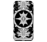 Carta astrologica - Per Guerrieri di Luce e Oscurità luminoso bg Custodia per iPhone XS Max