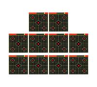 Carta Bersaglio Quadrata | Strumento Per Il Formatore Del Design Visivo | Bersaglio In Carta Per Allenamento All'aperto | Gamma Di Pratica Resistente Alle Intemperie Per Uomini Donne Ragazzi Ragazze