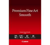 Carta Canon Premium Fine Art Smooth FA-SM2 A4 - 25 fogli