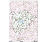 Carta cartografica della contea di Rutland