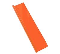 Carta cellophane arancione rotolo 25 fogli 50 x 65 cm