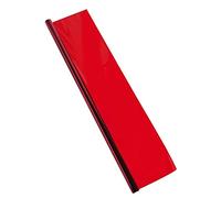 Carta cellophane rossa rotolo 25 fogli 50 x 65 cm